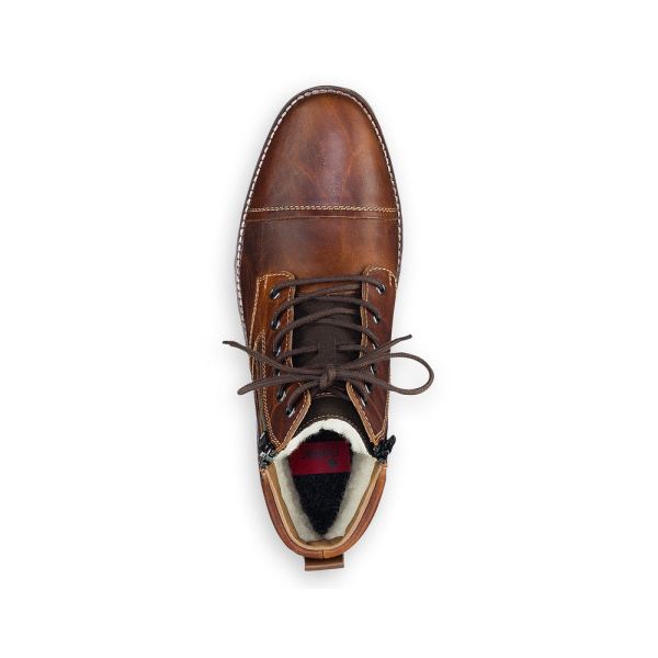 Rieker Men's Boots | 33200 Water Repellent Casual Boots - Brown | Free Delivery