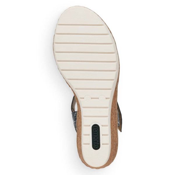Remonte Women's sandals | Style R6252 Dress Sandal - Blue Combination | Free Delivery
