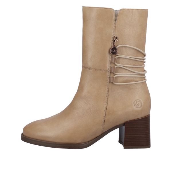 Remonte Leather Women's mid height boots| D0V71 Mid-height Boots - Brown | Free Delivery
