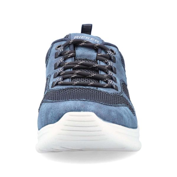 Rieker Men's shoes | Style B7302 Athletic Lace-up - Blue | Free Delivery