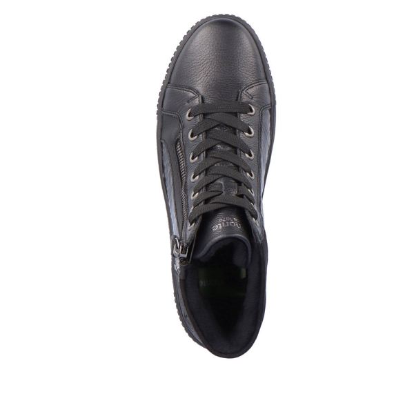 Remonte Synthetic Material Women's mid height boots| R7997 Mid-height Boots - Black | Free Delivery