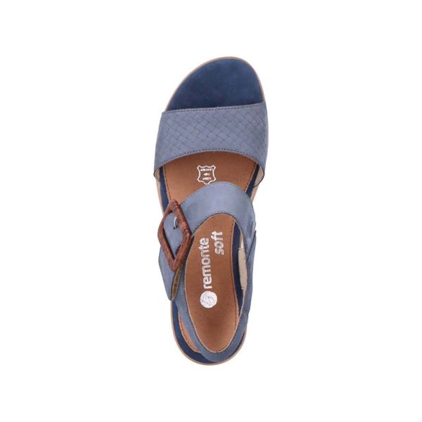 Remonte Women's sandals | Style D6453 Dress Sandal - Blue | Free Delivery