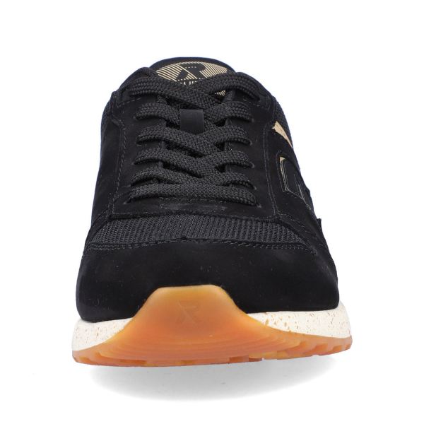 Rieker EVOLUTION Men's shoes | Style 07601 Athletic Lace-up - Black | Free Delivery