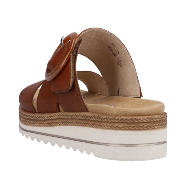 Remonte Women's sandals | Style D0Q51 Casual Mule - Brown | Free Delivery