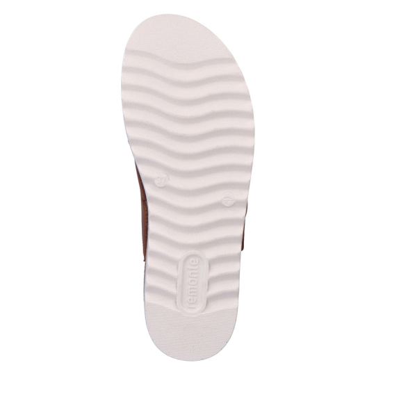 Remonte Women's sandals | Style D0Q51 Casual Mule - Brown | Free Delivery