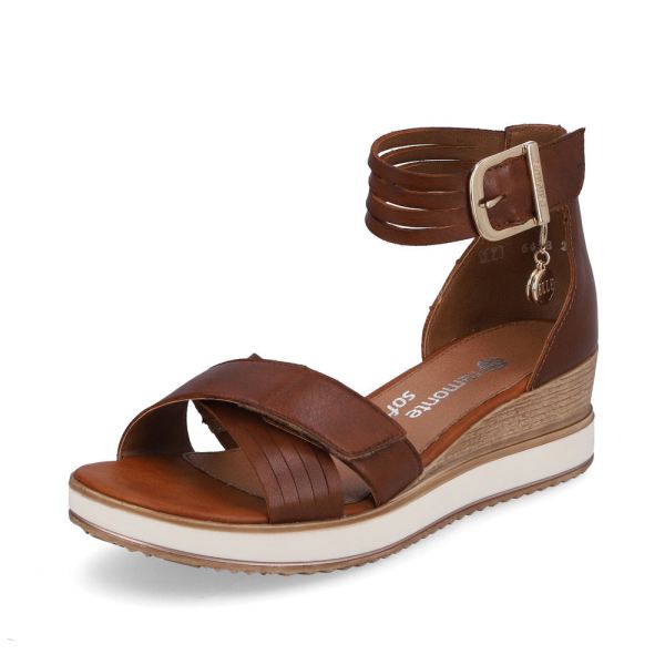 Remonte Women's sandals | Style D6458 Dress Sandal - Brown | Free Delivery