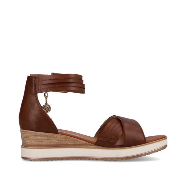 Remonte Women's sandals | Style D6458 Dress Sandal - Brown | Free Delivery