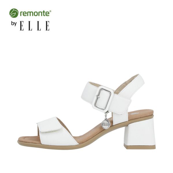 Remonte Women's sandals | Style D1K51 Dress Sandal - White | Free Delivery