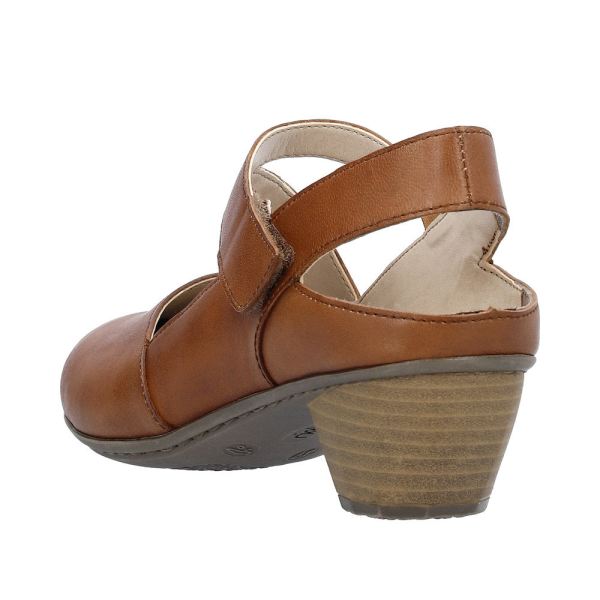 Rieker Women's shoes | Style 41779 Dress Sling-back - Brown | Free Delivery