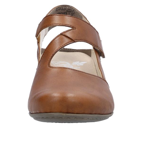 Rieker Women's shoes | Style 41779 Dress Sling-back - Brown | Free Delivery