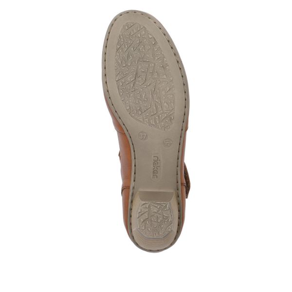 Rieker Women's shoes | Style 41779 Dress Sling-back - Brown | Free Delivery