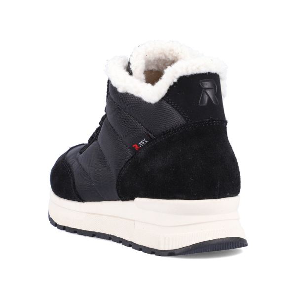 Rieker EVOLUTION Textile Women's mid height boots| 40861 Ankle Boots - Black | Free Delivery