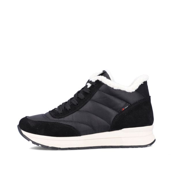 Rieker EVOLUTION Textile Women's mid height boots| 40861 Ankle Boots - Black | Free Delivery