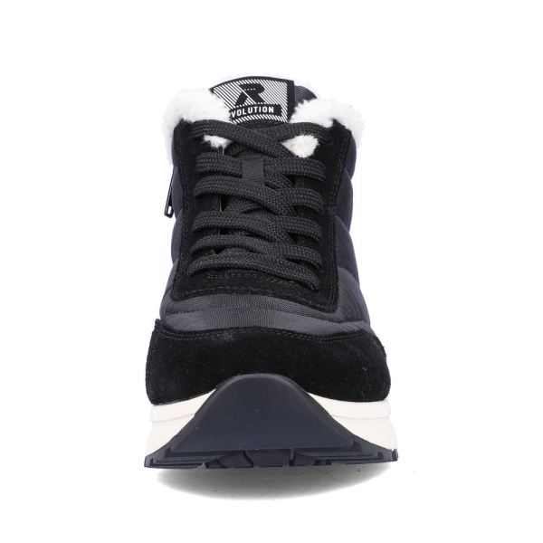 Rieker EVOLUTION Textile Women's mid height boots| 40861 Ankle Boots - Black | Free Delivery