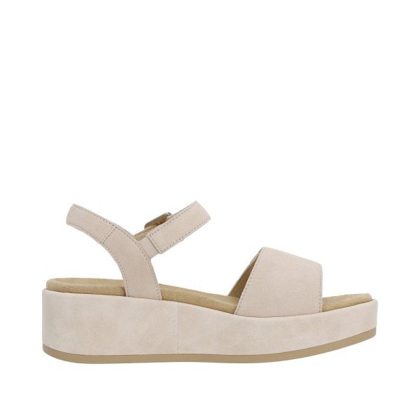 Remonte Women's sandals | Style D1N50 Dress Sandal - Beige | Free Delivery