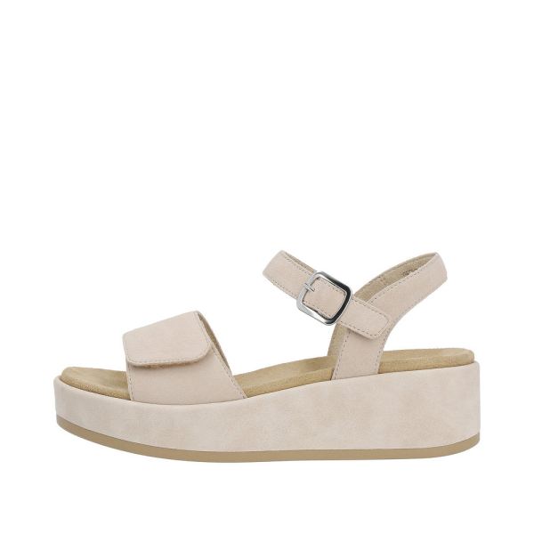 Remonte Women's sandals | Style D1N50 Dress Sandal - Beige | Free Delivery