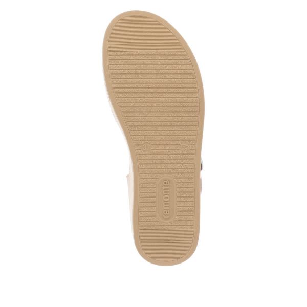 Remonte Women's sandals | Style D1N50 Dress Sandal - Beige | Free Delivery