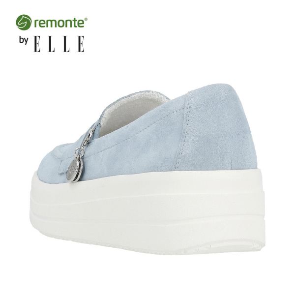 Remonte Women's shoes | Style D1C05 Dress Slip-on - Blue | Free Delivery