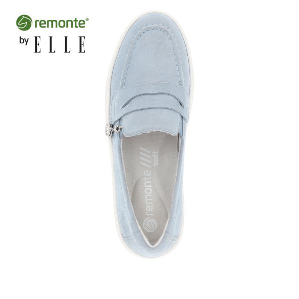 Remonte Women's shoes | Style D1C05 Dress Slip-on - Blue | Free Delivery