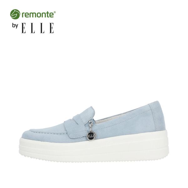 Remonte Women's shoes | Style D1C05 Dress Slip-on - Blue | Free Delivery