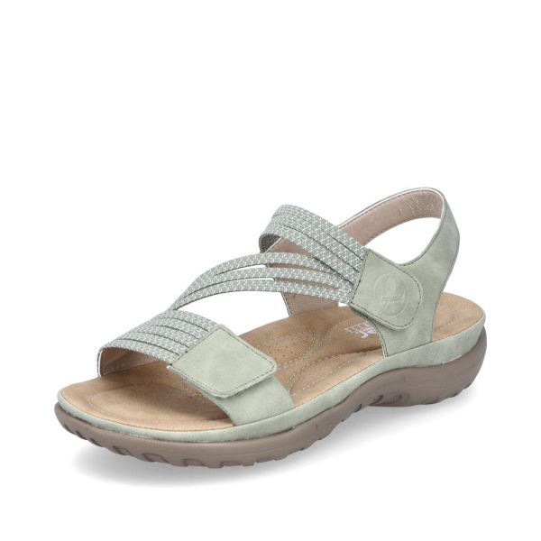 Rieker Women's sandals | Style 64870 Athletic Sandal - Green | Free Delivery