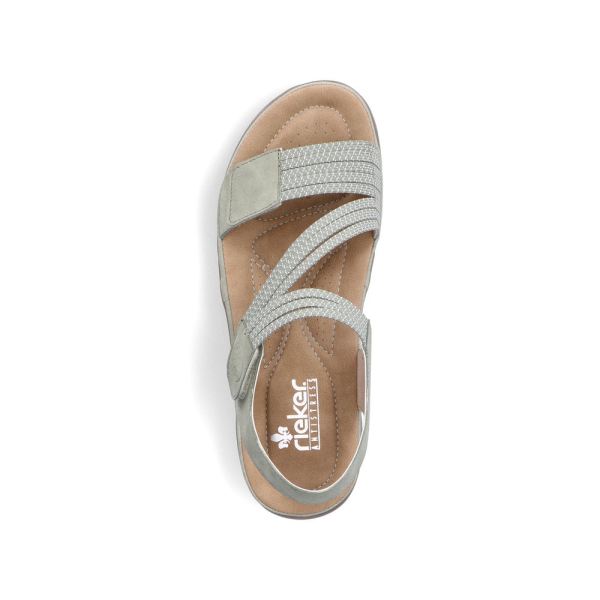 Rieker Women's sandals | Style 64870 Athletic Sandal - Green | Free Delivery