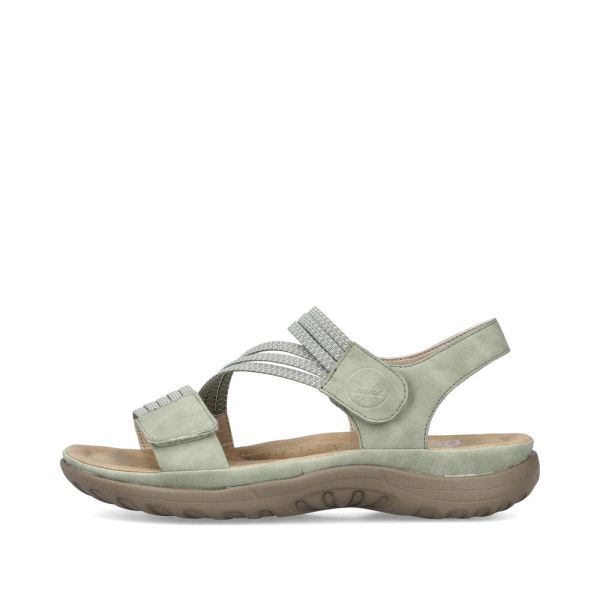 Rieker Women's sandals | Style 64870 Athletic Sandal - Green | Free Delivery