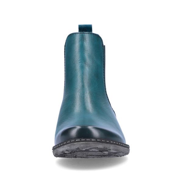 Remonte Leather Women's mid height boots| D4375 Ankle Boots - Blue | Free Delivery