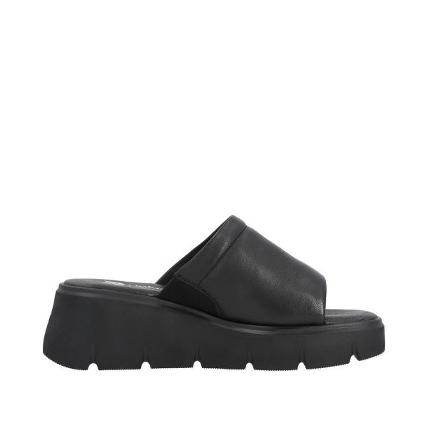 Rieker EVOLUTION Women's sandals | Style W1551 Casual Mule - Black | Free Delivery