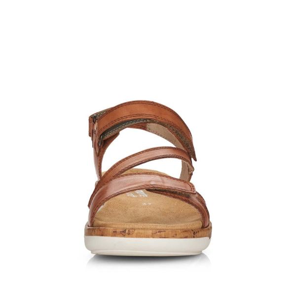 Remonte Women's sandals | Style R6850 Casual Sandal - Brown | Free Delivery