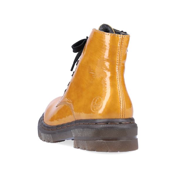 Rieker Synthetic leather Women's short boots | 78240 Ankle Boots - Yellow | Free Delivery