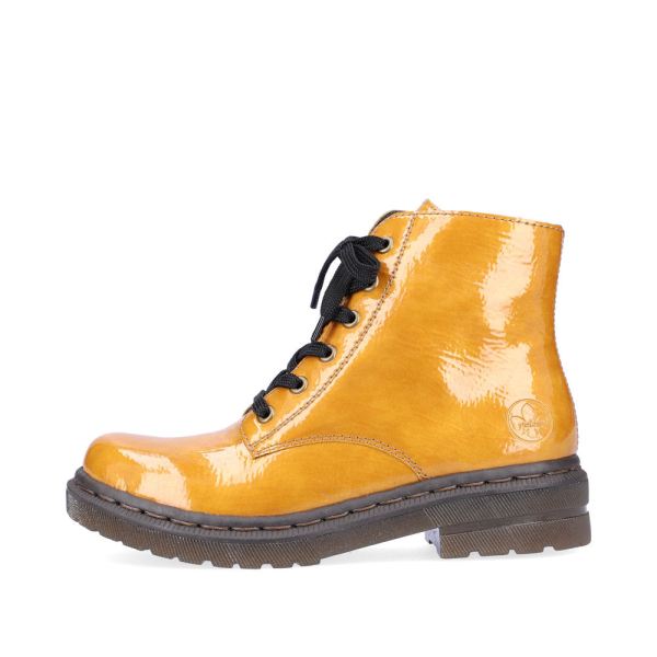 Rieker Synthetic leather Women's short boots | 78240 Ankle Boots - Yellow | Free Delivery