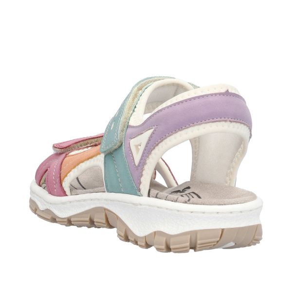 Rieker Women's sandals | Style 68866 Athletic Trekking - Multi | Free Delivery