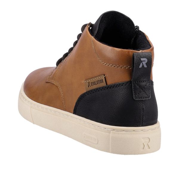 Rieker EVOLUTION Leather Men's Boots| U0762 Ankle Boots - Brown | Free Delivery