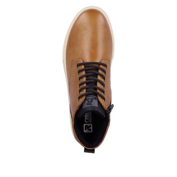 Rieker EVOLUTION Leather Men's Boots| U0762 Ankle Boots - Brown | Free Delivery