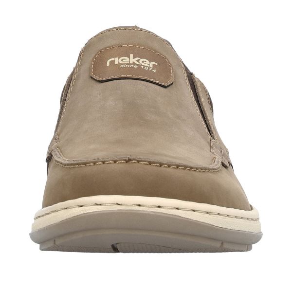 Rieker Men's shoes | Style 17368 Casual Slip-on - Brown | Free Delivery