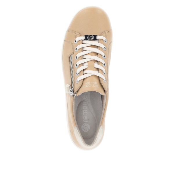 Remonte Women's shoes | Style D1E03 Athletic Lace-up with zip - Brown | Free Delivery