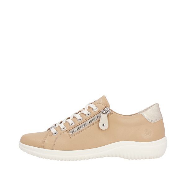 Remonte Women's shoes | Style D1E03 Athletic Lace-up with zip - Brown | Free Delivery