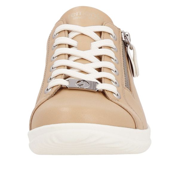 Remonte Women's shoes | Style D1E03 Athletic Lace-up with zip - Brown | Free Delivery