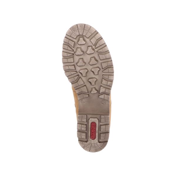 Rieker Synthetic Material Women's short boots| 78503 Ankle Boots - Beige | Free Delivery