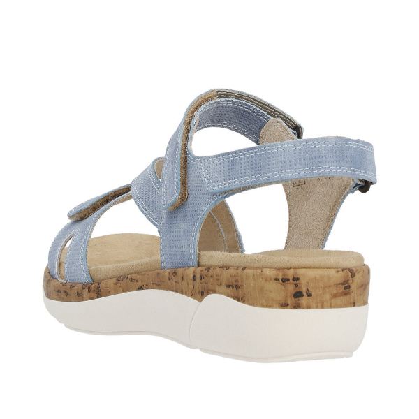 Remonte Women's sandals | Style R6850 Casual Sandal - Blue | Free Delivery