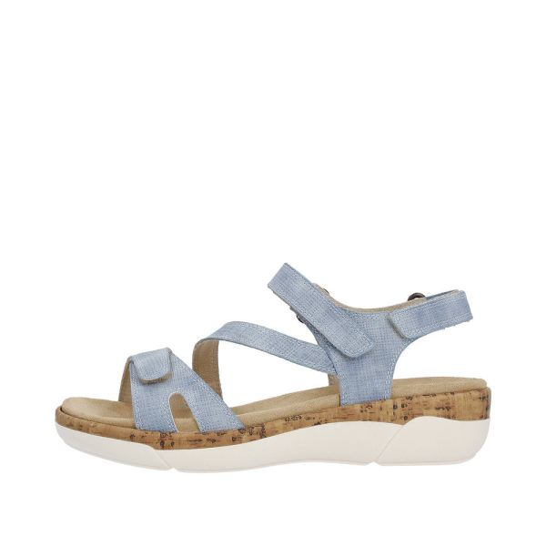 Remonte Women's sandals | Style R6850 Casual Sandal - Blue | Free Delivery