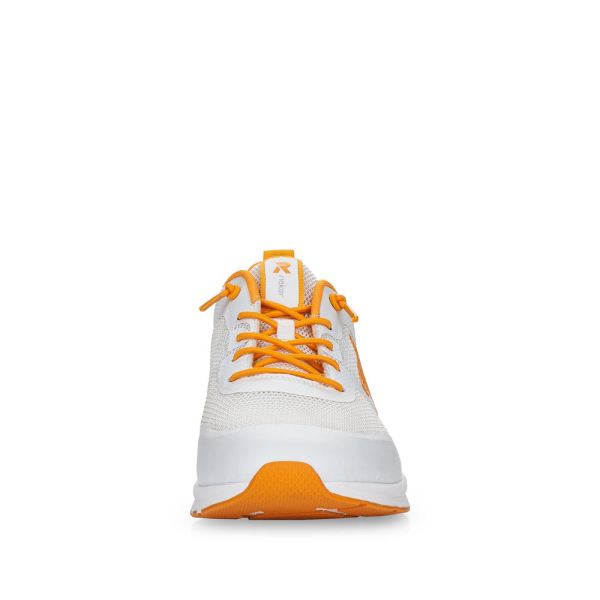 Rieker EVOLUTION Women's shoes | Style 40102 Athletic Lace-up - White Combination | Free Delivery