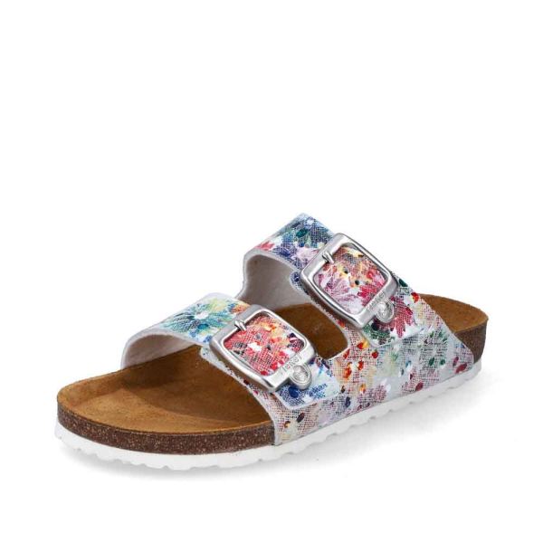 Rieker Women's sandals | Style V8083 Casual Mule - Multi | Free Delivery