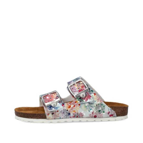 Rieker Women's sandals | Style V8083 Casual Mule - Multi | Free Delivery
