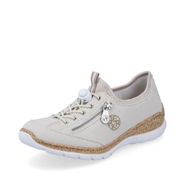 Rieker Women's shoes | Style N4263 Athletic Slip-on - White | Free Delivery