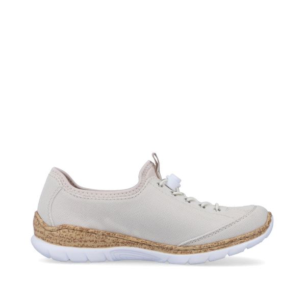 Rieker Women's shoes | Style N4263 Athletic Slip-on - White | Free Delivery