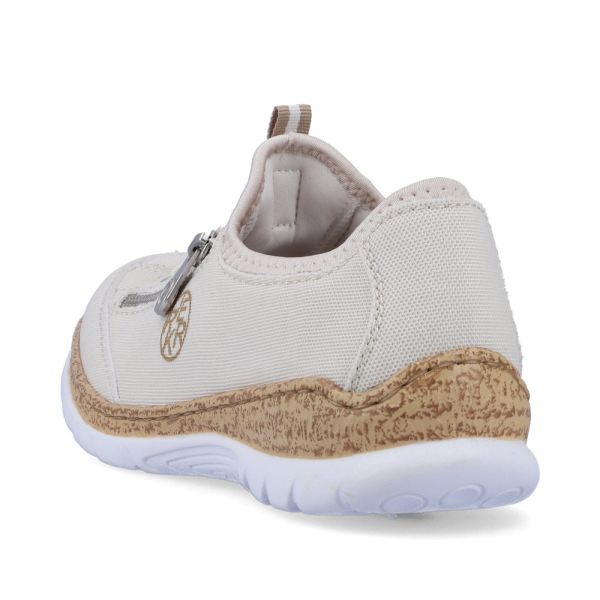 Rieker Women's shoes | Style N4263 Athletic Slip-on - White | Free Delivery