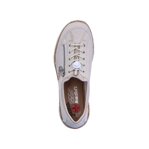 Rieker Women's shoes | Style N4263 Athletic Slip-on - White | Free Delivery