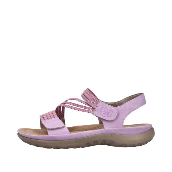 Rieker Women's sandals | Style 64870 Athletic Sandal - Pink | Free Delivery
